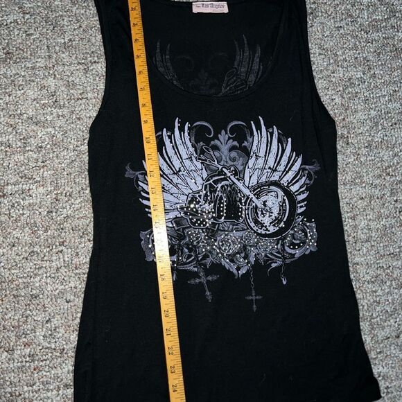 Beautiful 2 sided bling motorcycle tank size medium - Picture 4 of 4